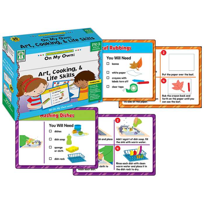 Shop On My Own Gr Pk-2 Art Cooking & Life Skills Centersolutions - Ke-840024 By Carson Dellosa