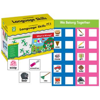 Shop Gr Pk-2 Language Skills Centersolutions - Ke-840026 By Carson Dellosa