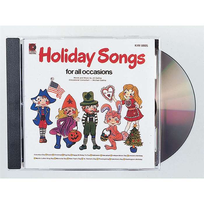 Holiday Songs For All Cd Holiday Songs For All Cd By Kimbo Educational