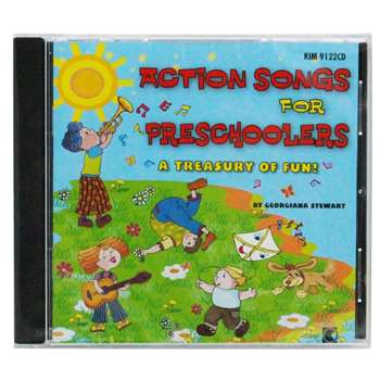 Action Songs For Preschoolers Cd, KIM9122CD