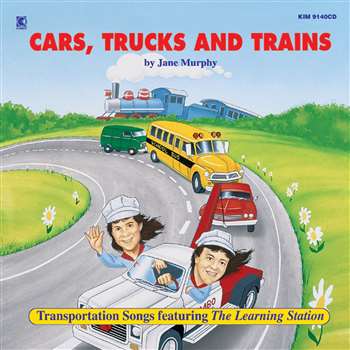 Cars Trucks & Trains Cd By Kimbo Educational