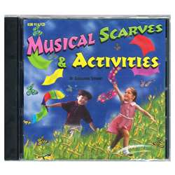 Musical Scarves & Activities Cd Ages 3-8 By Kimbo Educational