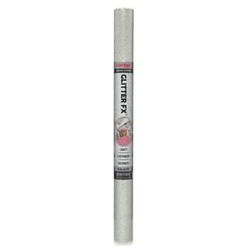 Glitter Fx Silver Adhesive Liner 18Inx6Ft, KIT06FC7GL0212P