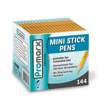 Promarx Petites Mini Stick Pens 144, KITBP19BSC14448