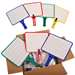 Set Of 10 Blank/Lined Paddles Dry Erase - KLS5125