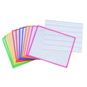 Shop Kleenslate Dry Erase Board 12Pk Sys Dry Erase Sleeves 2 Side Templates - Kls9164 By Kleenslate Concepts