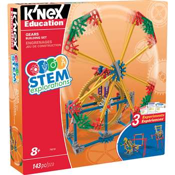 Knex Stem Gears Building Set, KNX79318