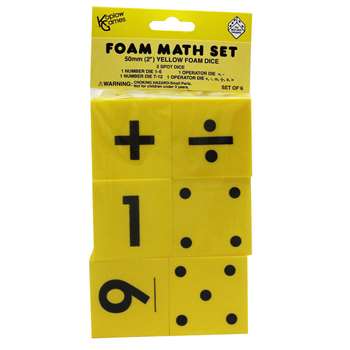 Foam Dice 2 Set Of 6 By Koplow Games