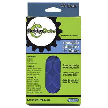 Gekkodots Reusable Adhesive Dots 48 Pk By Lanthum Products