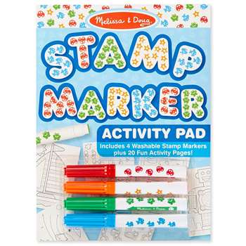 Stamp Marker Activity Pad Blue By Melissa & Doug