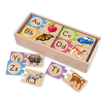 Self Correcting Letter Puzzles By Melissa & Doug