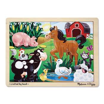 On The Farm Jigsaw By Melissa & Doug