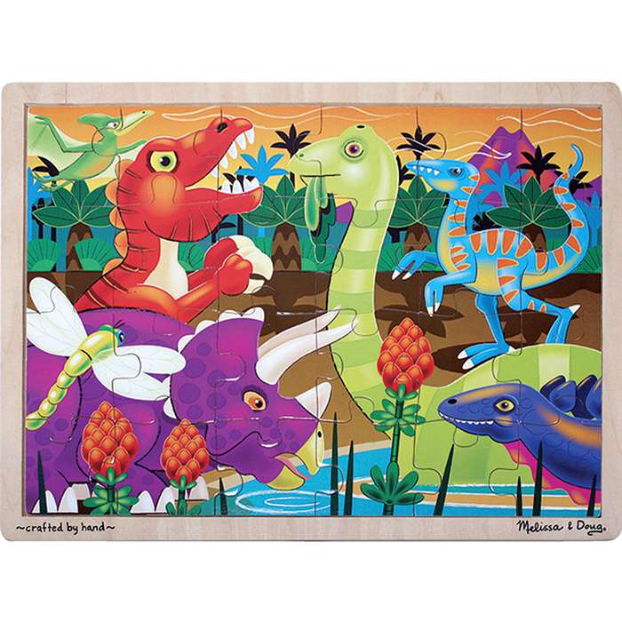 Prehistoric Sunset Puzzle By Melissa & Doug