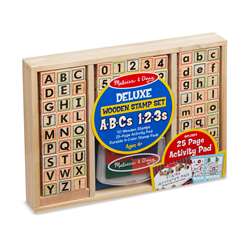 WOODEN ABC ACTIVITY STAMP SET - LCI30118