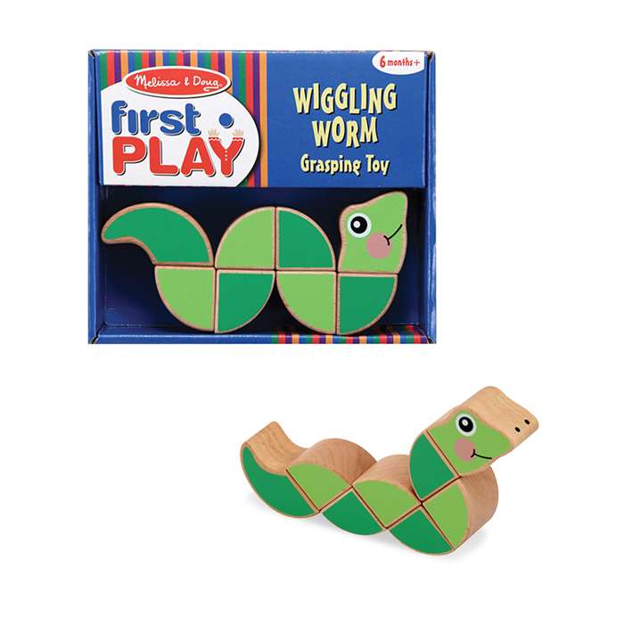 Wiggling Worm Grasping Toy, LCI3031