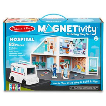 Building Play Set Hospital Magnetivity Magnetic, LCI30655