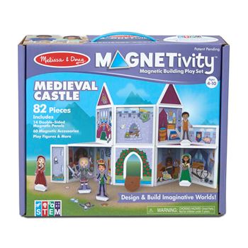 Building Play Set Medieval Castle Magnetivity Magn, LCI30662