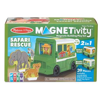 Building Play Set Safari Rescue Magnetivity Magnet, LCI30666