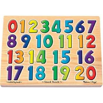 Sound Puzzles Numbers By Melissa & Doug