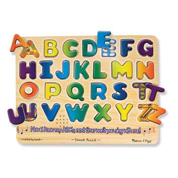 Sound Puzzles Alphabet By Melissa & Doug