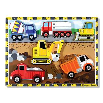 Construction Chunky Puzzle By Melissa & Doug