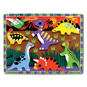 Dinosaur Chunky Puzzle By Melissa & Doug