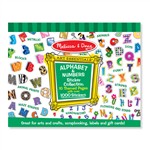 Sticker Collection Alphabet & Numbers By Melissa & Doug