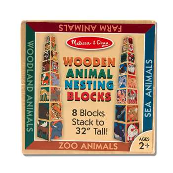 Wooden Animal Nesting Blocks By Melissa & Doug