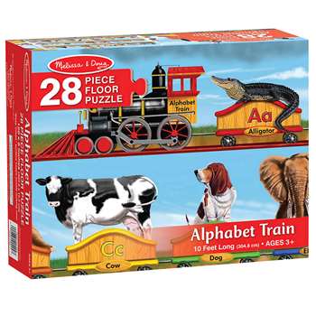 Floor Puzzle Alphabet Train By Melissa & Doug