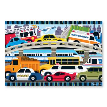 Traffic Jam Floor Puzzle By Melissa & Doug