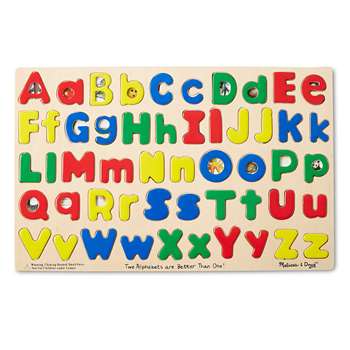 Puzzle Upper & Lowercase Alphabet By Melissa & Doug