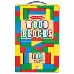 Painted Unit Block Sets 100-Pc Set Set By Melissa & Doug