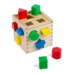 Shape Sorting Cube By Melissa & Doug