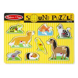 Pets Sound Puzzle By Melissa & Doug