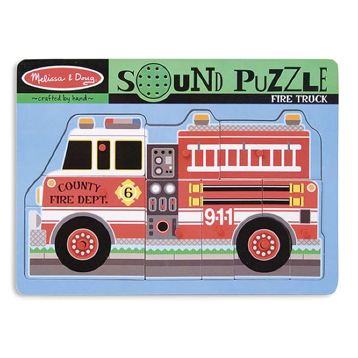 Fire Truck Sound Puzzle By Melissa & Doug