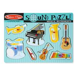 Musical Intruments Sound Puzzle By Melissa & Doug