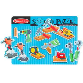 Construction Tools Sound Puzzle, LCI733