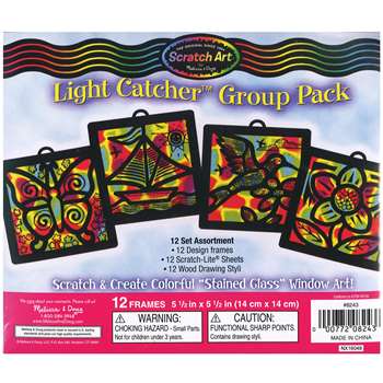 Scratch-Art Light Catcher Group Pk, LCI8243