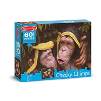 60 Pc Cheeky Chimps Cardboard Jigsaw, LCI8932
