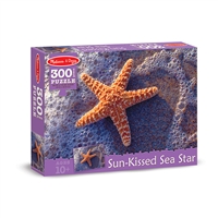 300 Pc Sun-Kissed Sea Star Cardboard Jigsaw, LCI8991