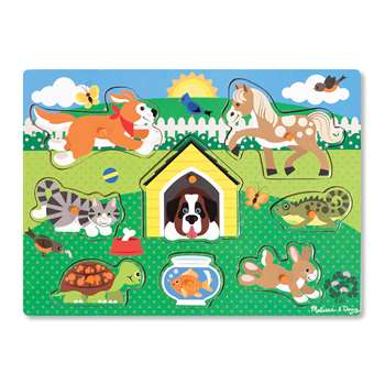 Pets Peg Puzzle, LCI9053