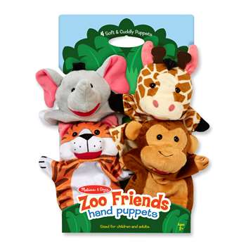Zoo Friends Hand Puppets, LCI9081