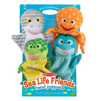 Sea Life Friends Hand Puppets, LCI9117