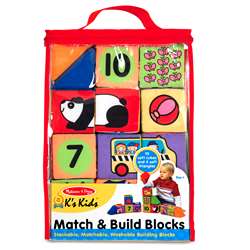 Match & Build Blocks By Melissa & Doug