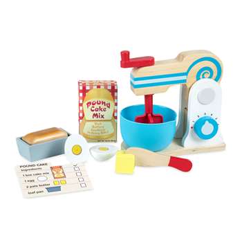 Wooden Make A Cake Mixer Set, LCI9840