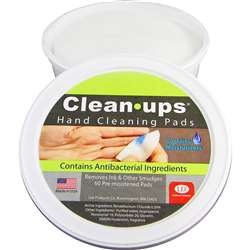 LEE Clean-ups Pre-moistened Hand Cleaning Pads - LEE10145