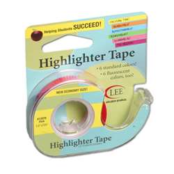 Removable Highlighter Tape Pink By Lee Products