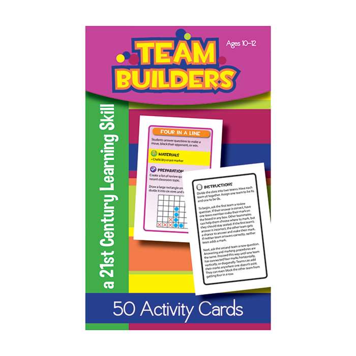 Team Builders Flash Cards Gr 5-6, LEP901108LE