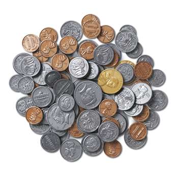 Treasury Coin Assortment 460/Pk Set Plastic Realistic By Learning Resources