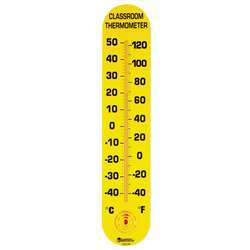 Classroom Thermometer 15H X 3W Fahrenheit/Celsius By Learning Resources